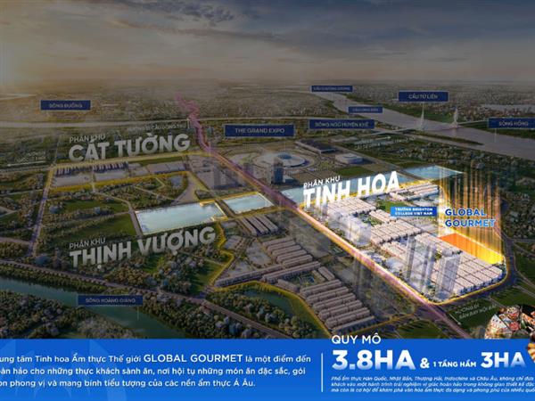 Phân khu Tinh Hoa tại Vinhomes Global Gate (Vinhomes Cổ Loa) – Điểm đến sống đẳng cấp và đầu tư bền vững