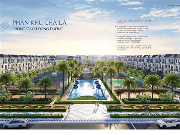 Phân khu Chà Là – Vẻ đẹp kiến trúc Đông Dương tại Vinhomes Ocean Park 2