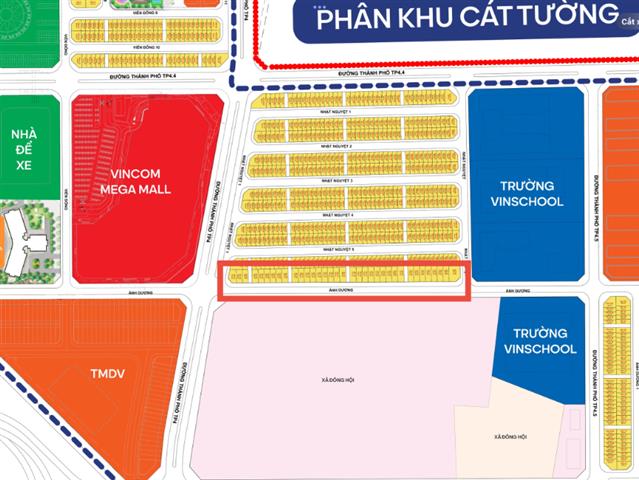 Báo giá mua bán Nhà phố Ánh Dương (AD), Vinhomes Global Gate (Vinhomes Cổ Loa)