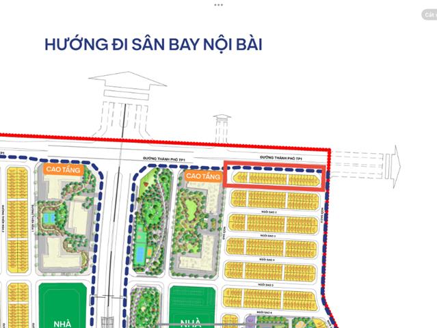 Báo giá mua bán Nhà phố Thành phố TP1, Vinhomes Global Gate (Vinhomes Cổ Loa)