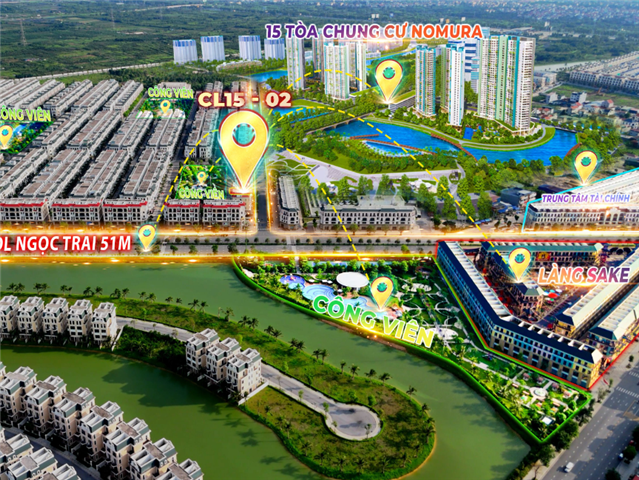 Giá bán căn Shophouse CL15-02, Phân khu Chà Là, Vinhomes Ocean Park 2