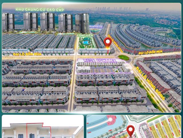 Giá bán căn Shophouse ĐLBM-285, Phân khu Vịnh Tây, Vinhomes Ocean Park 3