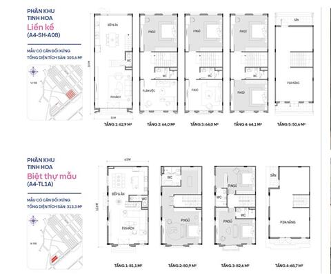 Báo giá mua bán Nhà phố Thiên Nga (TN), Vinhomes Global Gate (Vinhomes Cổ Loa)